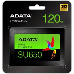 ADATA SSD INTERNO ULTIMATE 120GB SATA3 2,5" 3D NAND  Read/Write 520/450 Mbps ADATA - 1